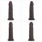 LoveToy Sliding Skin Pro II – vibrating silicone dong – 9" – 10 modes — Photo 5