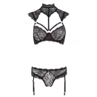 Cottelli Collection Lace Bra Set 75B/S with Adjustable Collar Detail — Photo 6
