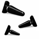 Blush Novelties Anal Adventures Basic Plug Kit – 3-Piece Set – Black — Photo 2