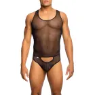 MOB Sexy Mesh Bodysuit – Black – L/XL — Photo 3
