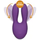 Rewolution REWOBIT Duet Flex vibrators – 11.8 cm (4.6″) – rozā — Foto 2