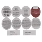 Metalowy brelok z pluszowym penisem Photo