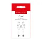 Me You Us Clover Nipple Clamps – Silver — Photo 2