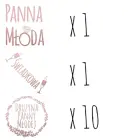 Gry - Zestaw 12 ROSE GOLD tatuaży na wieczór panieński Foto 1