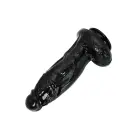 Extreme XXL anaaldildo – 32.5 cm (12.8″) – Must — Foto 4
