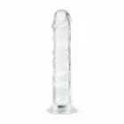 You2Toys Jelly – klasisks caurspīdīgs želejas dildo – 18 cm — Foto 1