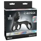Fantasy C-Ringz Couples Cage Pro – juodas — Nuotrauka 1