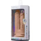 Silex-D Vibrating Double Penetration Dildo – 20 cm (8″) – Skin — Photo 4