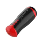 Vibrating & Sucking Masturbator Device – Black — Photo 4