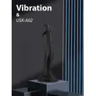 Optimus Black dildo – 18.5 cm – Melns Foto 10