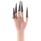 Sportsheets Sensory Fingertips – metal fingertips for sensory play, set of 5 – black — Photo 4