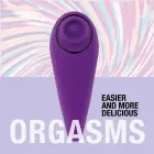 FeelzToys FemmeGasm Tapping & Tickling System vibraator – 14 cm (5.5″) – lilla — Foto 5