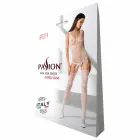 Passion BS074 Seamless Lace Catsuit – White – One Size — Photo 4