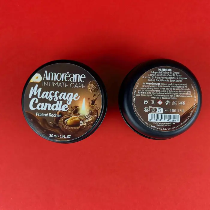 Masāžas svece Praline Rocher – 30 ml Foto 5