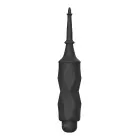 Circe Luminous lodes vibrators ar uzmavu – 14.7 cm (5.8″) – melns — Foto 4