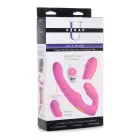 U-Pulse Pulsating and Vibrating Strapless Strap-On Vibrator – Multicolored — Photo 1