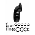 Man|Cage клетка целомудрия – 14 cm (5.5″) – черный — Фото 3