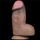 LoveToy Dual Layered Platinum Silicone Cock – realistlik kahekihiline dildo – silikoon – 17,8 cm — Foto 4