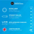 EXS Jumbo Condoms – 12 pcs — Photo 2