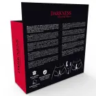 Darkness – PU-nahast strap-on püksid vahetatava dildo ja korgiga – üks suurus — Foto 5