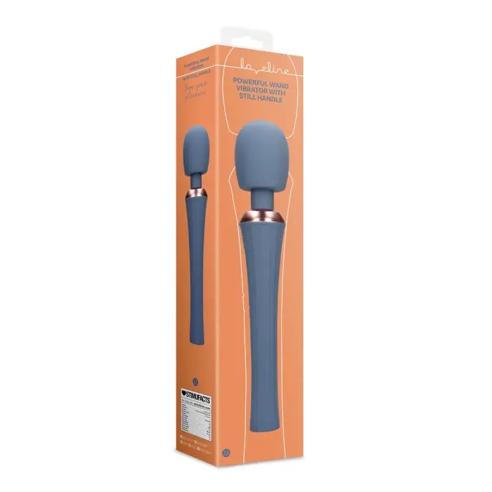 Jaudīgs wand vibrators ar stabilu rokturi – Blue Nova