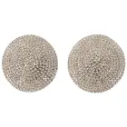 Cottelli ACCESSOIRES Diamonds многоразовые украшения для сосков – прозрачные – 6 см — Фото 4