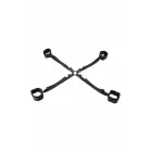Sportsheets Velvet Noir Adjustable Hog Tie and Cuff Set – velvet cuffs – strap 114 cm — Photo 2