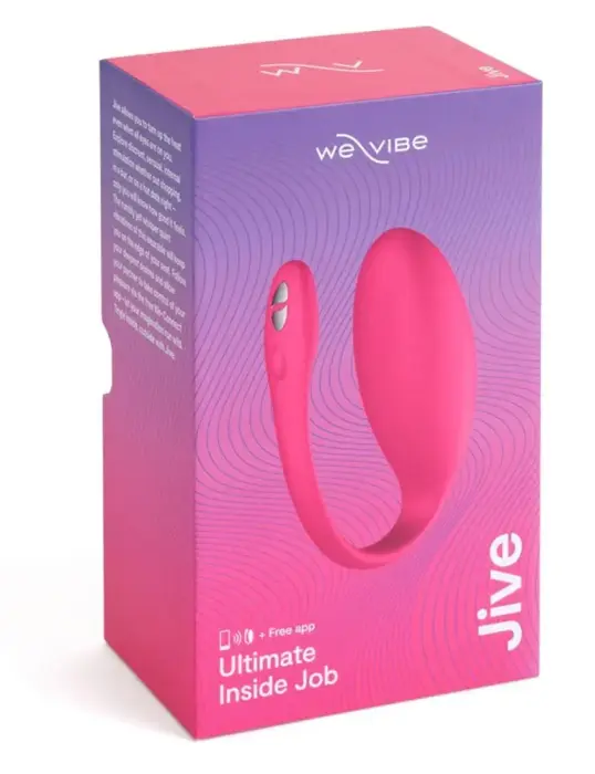 We-Vibe Jive носимый вибратор с управлением через app – розовый