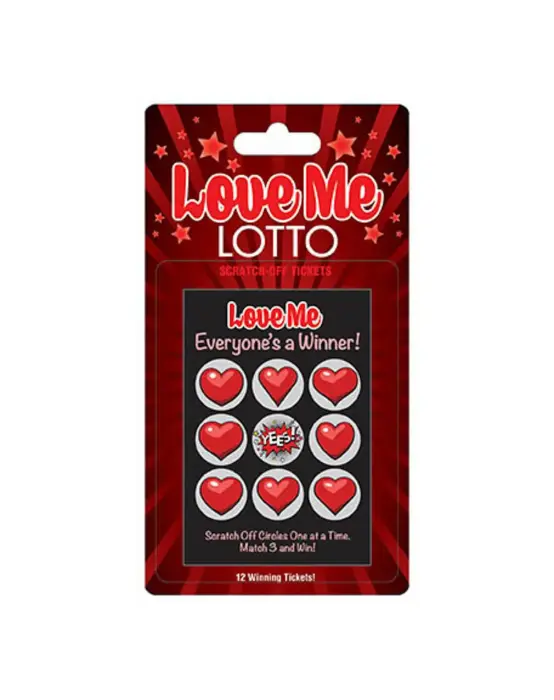 Little Genie Love Me Lotto – 12 erotiskas kasāmās kārtis pāriem