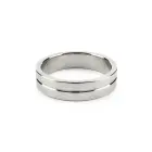 Mr. Steel Single Grooved varpos žiedas – 5.5 cm — Nuotrauka 5