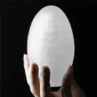 Giant Egg Grind Ripples Edition – reusable TPE egg masturbator, ripple texture — Photo 2