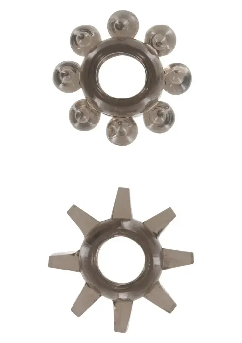 Power Stretchy Rings 2-Pack – Grey