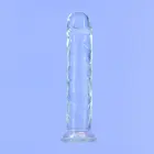 Addiction Crystal Addiction Intimate Machine dildo – 23 cm (9″) – läbipaistev — Foto 5