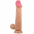 Pretty Love Sliding Skin Series dildo iminapaga – 24 cm (9.5″) – nahavärv — Foto 1