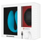 Wearwatch Dual Technology porų vibratorius su WatchMe nuotolinio valdymo laikrodžiu – indigo/anglies juoda — Nuotrauka 5