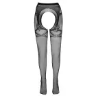 Cottelli LEGWEAR võrksukkpüksid avatud jalgevahega – L/XL – mustad — Foto 5