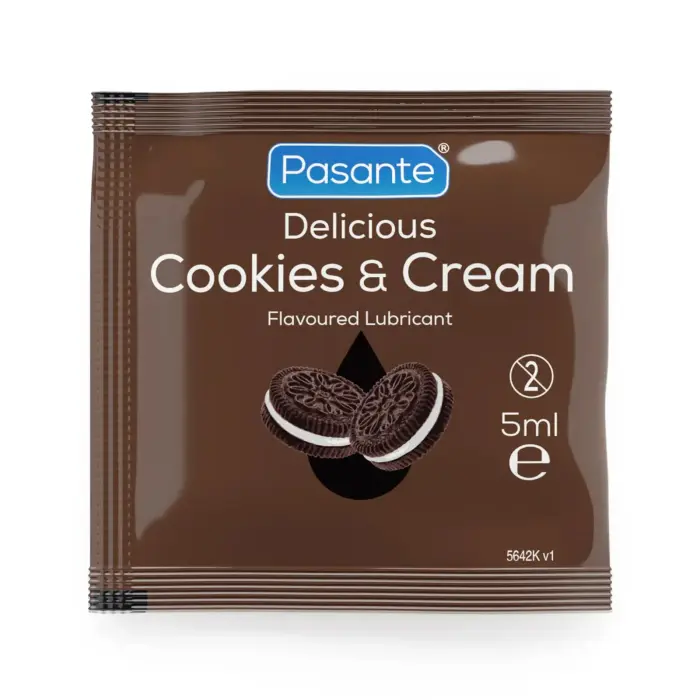 Pasante lubrikanti ar garšu paciņās – 144 x 5 ml Foto 4