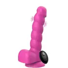 Playhouse Spiral Tease vibrating dildo with remote – silicone – M – pink — Photo 1