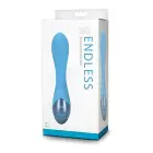Endless elastīgs uzlādējams vibrators – 10 cm (4″) – rozā — Foto 1