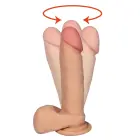 LOVECLONEX HEFAJSTOS rotējošs reālistisks vibrators – 18 cm (7″) — Foto 2