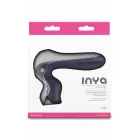 INYA GynoVibe – vibrējošs paplašinātājs ar LED – pelēks – 13,6 cm – 7 režīmi — Foto 3