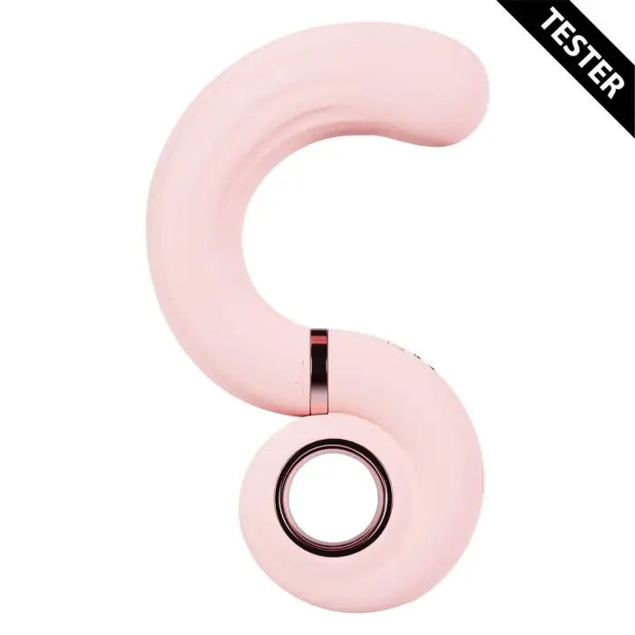 Tourner Vibrating Swirl – 18 cm (7″) – розовый