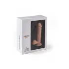 Realistlik 'R12' vibraator – 14.4 cm – nahavärvi – puldiga — Foto 2