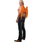 Kinky Pleasure eņģeļa spārni – oranži – mega izmērs 80 x 56 cm — Foto 3