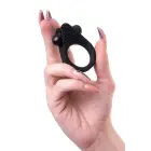 A-Toys BRID Vibrating Cock Ring – Black — Photo 8