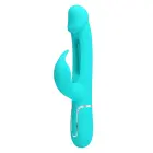 PRETTY LOVE Kampas кролик-вибратор – зеленый — Фото 3