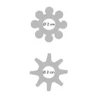 Power Stretchy Rings – 2-Pack – Blue — Photo 3