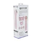 Darling - AirTap Wand Vibrator with Five Head Attachments – Pink — Photo 2