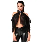 Noir Orgia tiulio bolero – juodas – L — Nuotrauka 2