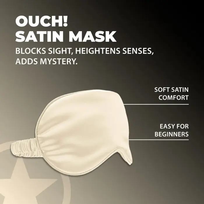 Satin Mask - Gold Foto 5